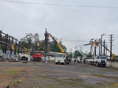 Sistema elétrico de Criciúma recebe melhorias com obras de ampliação e reforço da rede 