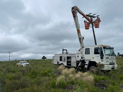Celesc conclui melhorias na rede elétrica da Coxilha Rica e anuncia novos avanços para 2025