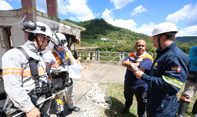 Proteção e Defesa Civil realiza vistoria técnica na barragem de José Boiteux