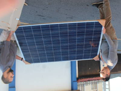Celesc beneficia eletrodependentes com kit de energia solar 